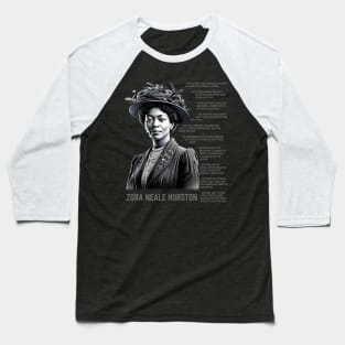 Zora Neale Hurston Baseball T-Shirt